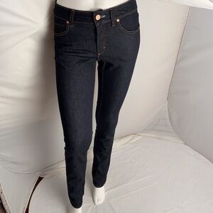 Acne Hex DC dark rinse blue straight 5 pocket jeans 28x32